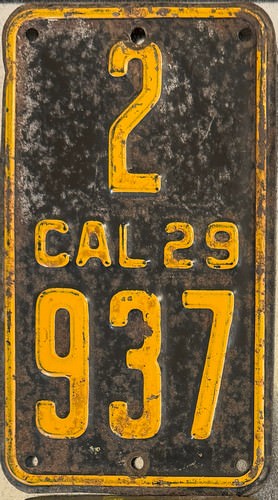 Image of 1929 comparison plate