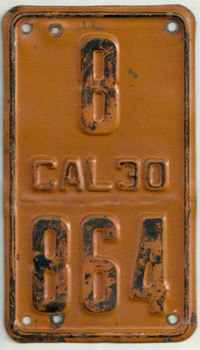 Image #3 of real motorcycle plate