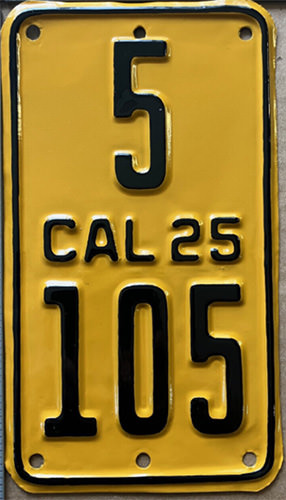 Image #4 of real motorcycle plate